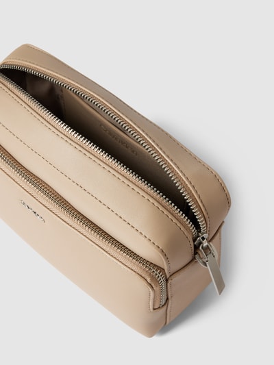 CK Calvin Klein Handtas met labeldetail en verstelbare schouderband Steengrijs - 5