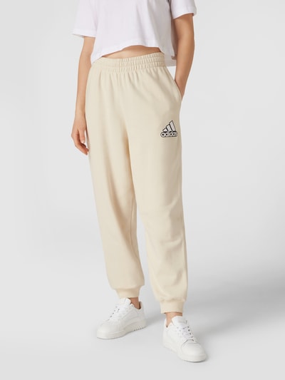 ADIDAS SPORTSWEAR Sweatpants met labelprint Beige - 4