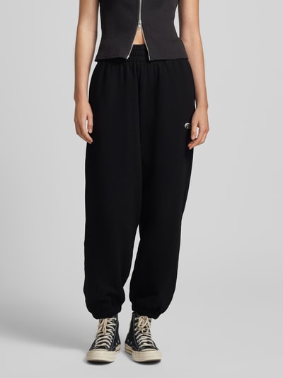 Karo Kauer Sweatpants met labelprint Zwart - 4