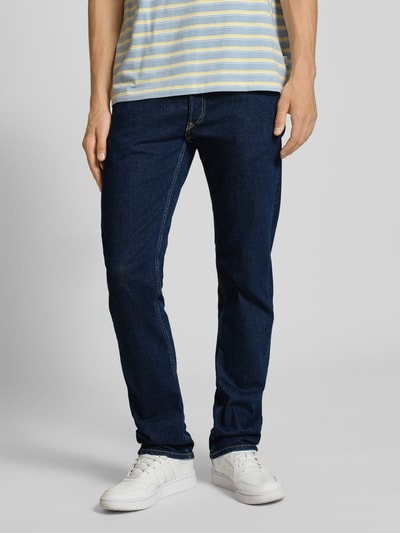 Replay Straight Fit Jeans mit Eingrifftaschen Modell 'GROVER' Jeansblau 4