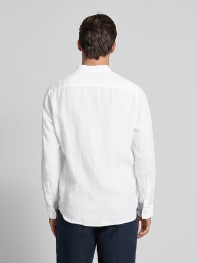 Marc O'Polo Regular Fit Freizeithemd aus reinem Leinen Weiss 5
