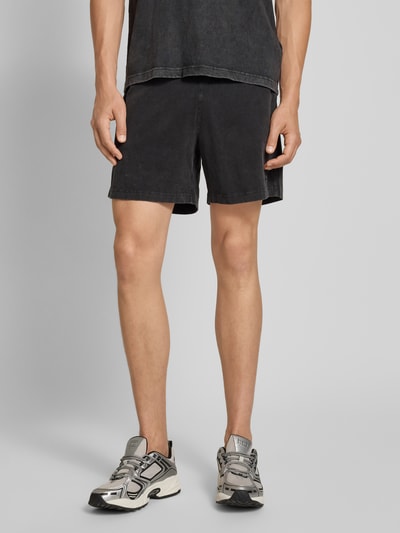 CHAMPION Korte regular fit broek met labelstitching  - 4