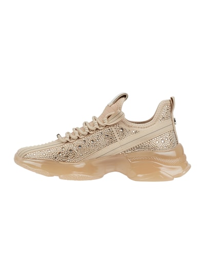 Steve Madden Sneakers in gebreide look, model 'Maxilla' Beige - 3