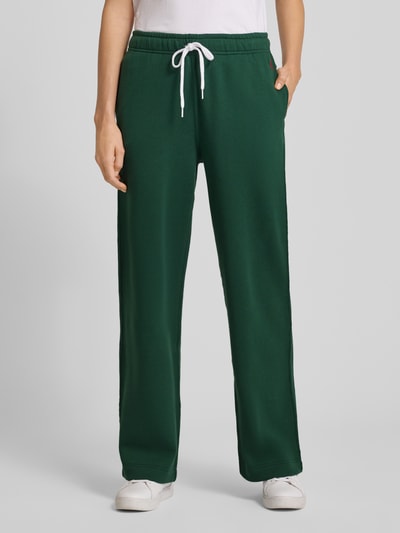 Polo Ralph Lauren Spodnie dresowe z elastycznym pasem i tunelem Ciemnozielony 4