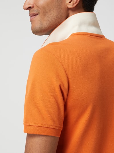 s.Oliver RED LABEL Slim fit poloshirt van piqué  Oranje - 3