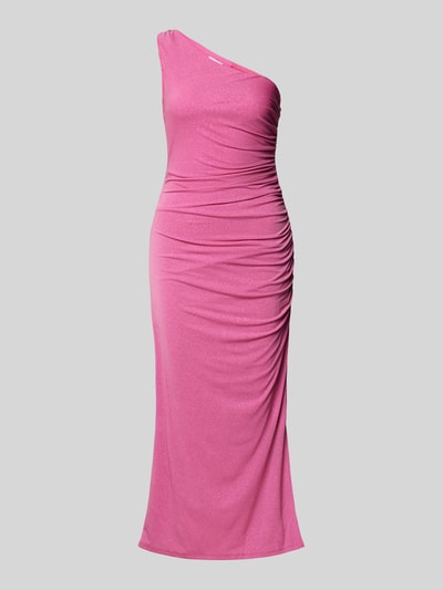 Jake*s Cocktail Cocktailkleid mit One-Shoulder-Träger Pink Melange 2