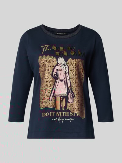 Betty Barclay Bluzka z rękawem o dł. 3/4 Granatowy 2