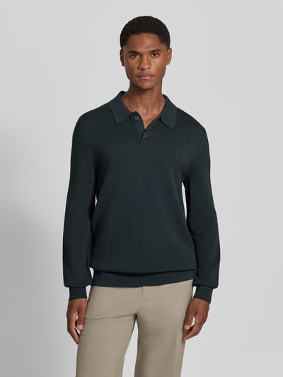 Marc O'Polo regular fit pullover van puur katoen Marineblauw - 4