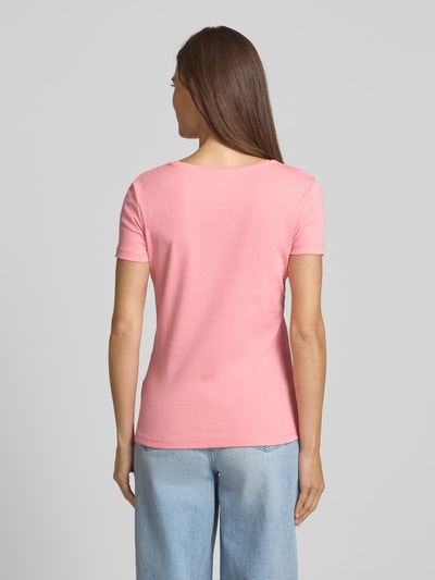 Christian Berg Woman T-shirt met ronde hals Felroze - 5