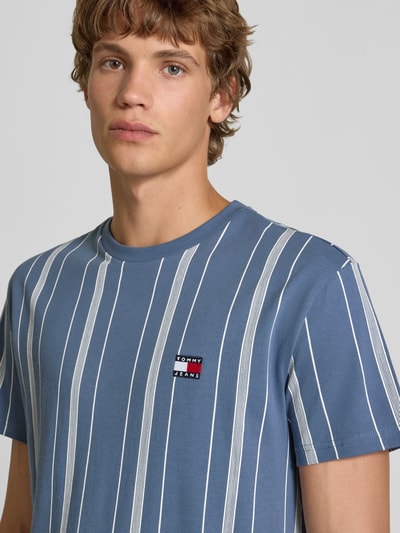 Tommy Jeans Regular fit T-shirt van puur katoen Jeansblauw - 3