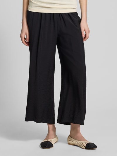 s.Oliver RED LABEL Loose Fit Culotte aus Viskose-Mix Black 4