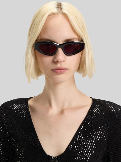 HUGO Slim Fit Body aus schimmerndem Stretch-Jersey Modell 'DAMMERY' Black 3