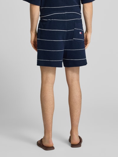 Tommy Jeans Regular Fit Shorts aus Baumwoll-Mix Marine 5