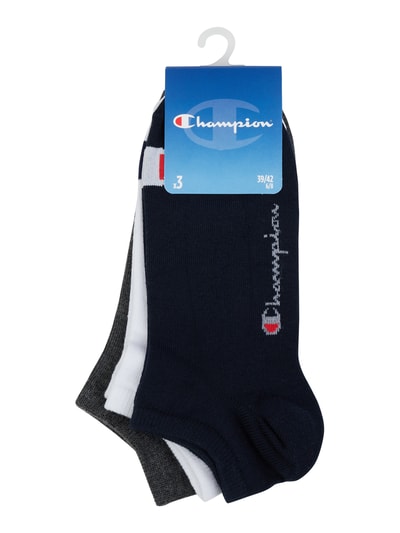 CHAMPION Sneakersocken mit Stretch-Anteil im 3er-Pack  Marineblau 2