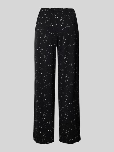 HUGO Wide leg pyjamabroek van modalmix Zwart - 3