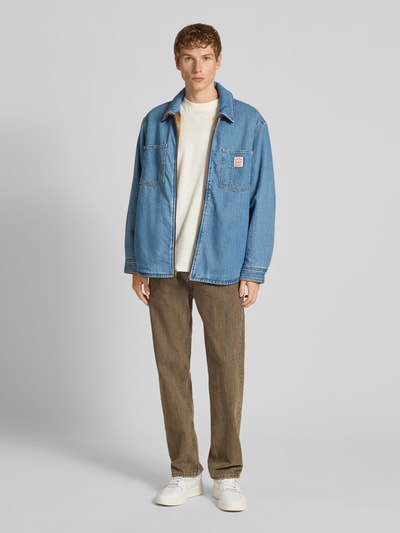Levi's® Jeans-Wendejacke mit Reißverschluss Hellblau 1