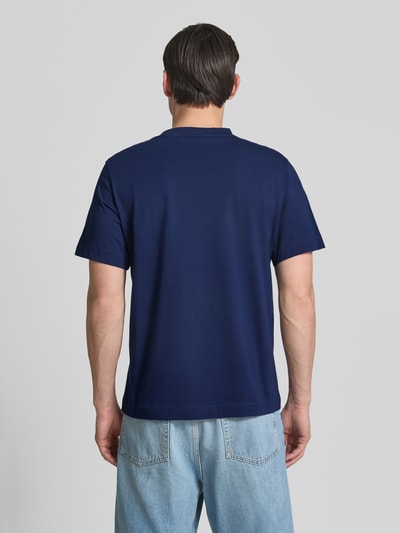 Selected Homme Regular Fit T-Shirt aus reiner Baumwolle Modell 'HASPEN' Marine 5