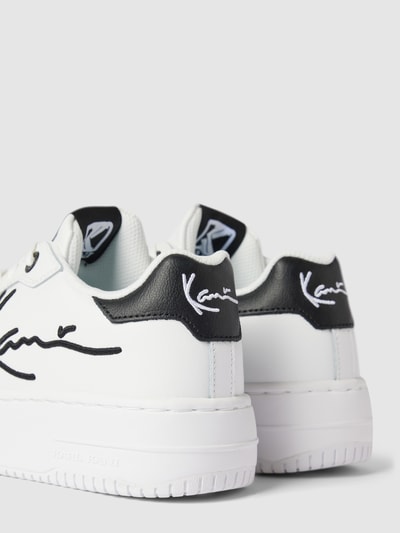 KARL KANI Sneakers met labelstitching, model '89 UP' Wit - 2