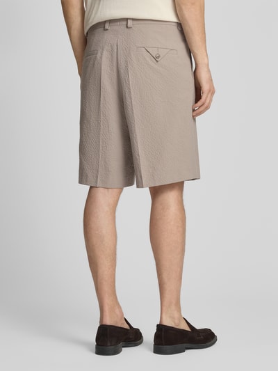 HUGO Wide Fit Chinoshorts aus Baumwoll-Mix Hellbraun 5