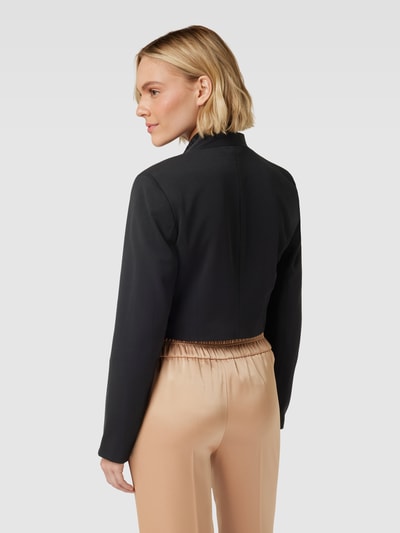 Vila Cropped Blazer mit offener Vorderseite Modell 'HER' Black 5