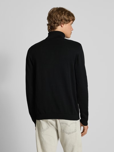 Jack & Jones Rollkragenpullover mit Rippenbündchen Black 5