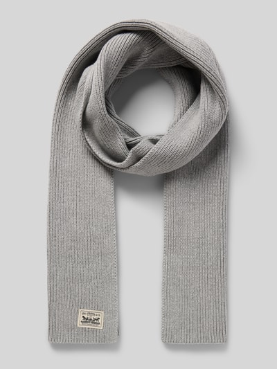 Levi's® Sjaal met labelpatch Middengrijs gemêleerd - 1