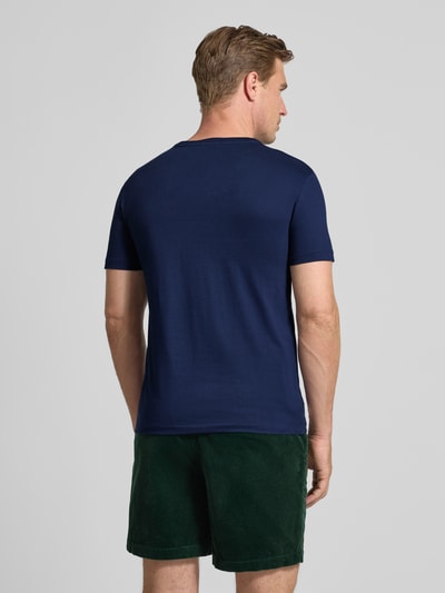 Polo Ralph Lauren Custom slim fit T-shirt met ronde hals Marineblauw - 5