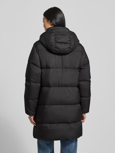 Tommy Hilfiger Regular fit lange donsjas met capuchon  BLACK - 5