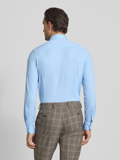 OLYMP Level Five Slim Fit Businesshemd mit Kentkragen Bleu 5