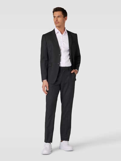 Jake*s Slim Fit Business-Hemd mit Kentkragen Hellrosa 1