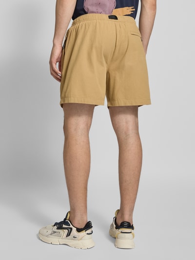 WOODBIRD Korte relaxed fit broek met riem, model 'Choi' Beige - 5