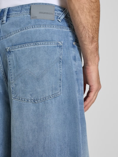 Tom Tailor Denim Relaxed fit korte jeans van pure katoen, model 'BAGGY' Jeansblauw - 3
