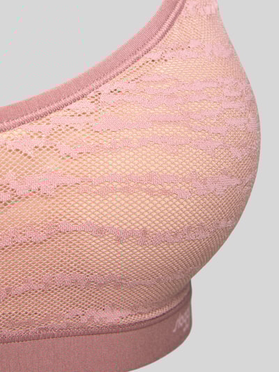 Sloggi Biustonosz typu bralette z obszyciem z koronki Fiołkoworóżowy 2