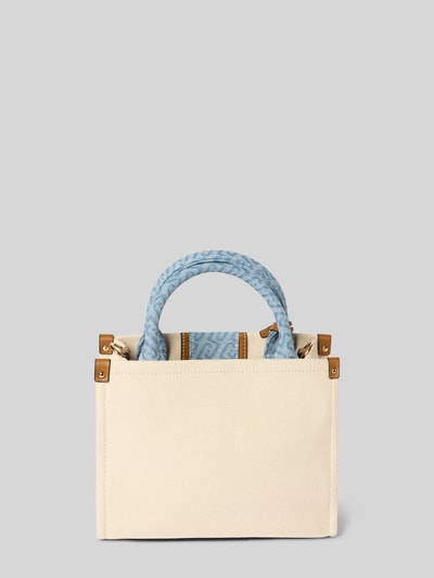 Liu Jo White Handtasche mit Label-Applikation Modell 'RIDHI' Beige 4
