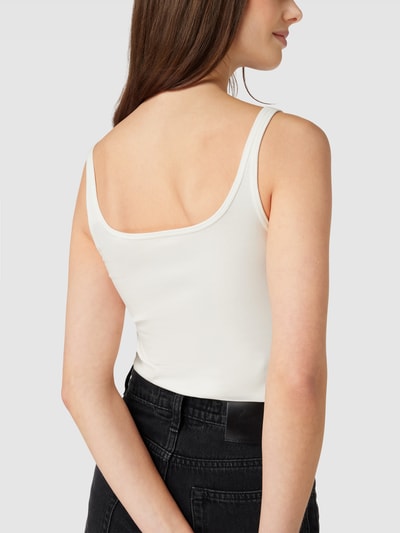 OPUS Tanktop met doorgestikte naden, model 'DAILY' Offwhite - 3