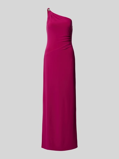 Lauren Ralph Lauren Abendkleid mit Raffungen Modell 'BELINA' Fuchsia 2