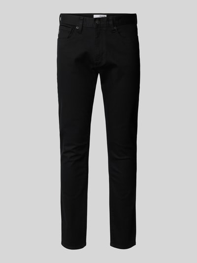 SELECTED HOMME Slim Fit Jeans im 5-Pocket-Design Modell 'LEON' Black 2