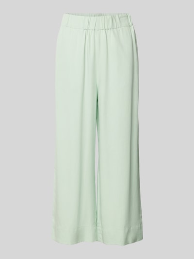 Marc O'Polo Denim Wide leg stoffen broek met verkort model Lichtgroen - 2