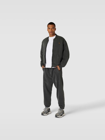 Carhartt WIP Sweatpants aus reiner Baumwolle Dunkelgrau 1