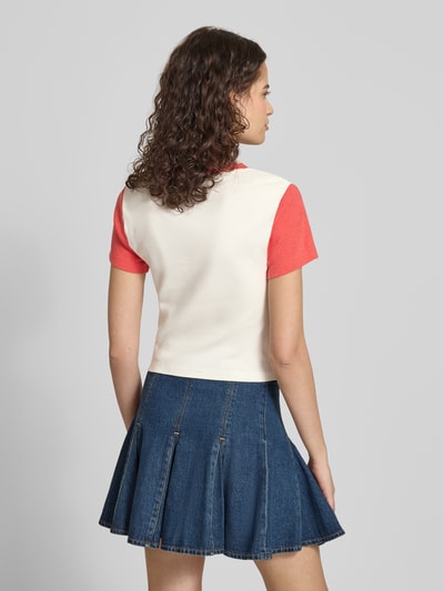 Levi's® T-shirt o kroju slim fit z czystej bawełny Biały 5