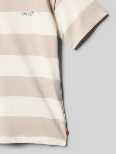 Levi’s® Kids Regular Fit T-Shirt aus Baumwoll-Mix Stein 2