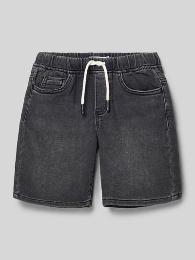 Mango Regular Fit Jeansshorts im 5-Pocket-Design Black 1