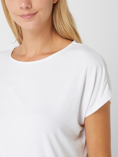 s.Oliver RED LABEL T-Shirt mit Stretch-Anteil  Weiss 3