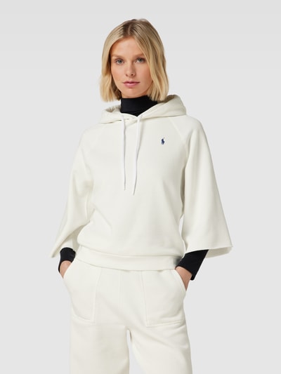 Polo Ralph Lauren Hoodie met raglanmouwen Ecru - 4