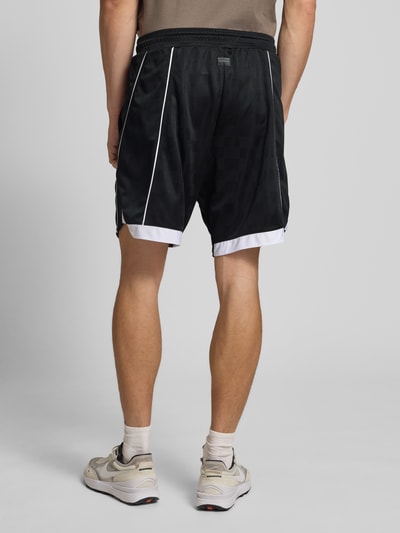 G-Star Raw Relaxed Fit Shorts mit Motiv- und Label-Print Modell 'Football' Black 5