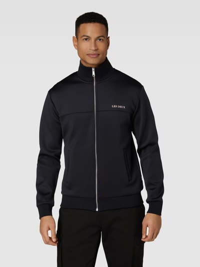 Les Deux Jacke mit Label-Details Modell 'Ballier' Black 4