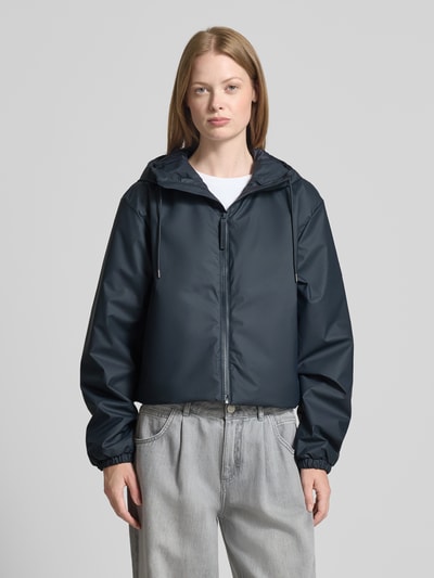 RAINS Jacke mit Kapuze Modell 'Lohja' Marine 4