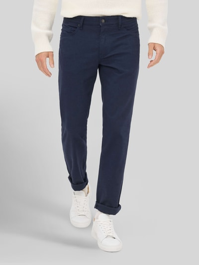 Brax Stoffhose aus Baumwoll-Mix mit Viskose-Anteil Modell 'Cadiz' Marine 4