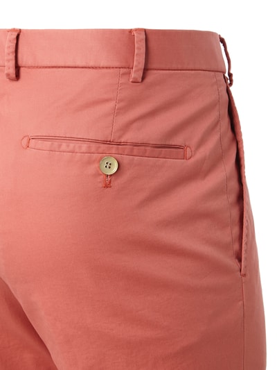 HILTL SENSE Slim Fit Chino mit Stretch-Anteil  Koralle 2