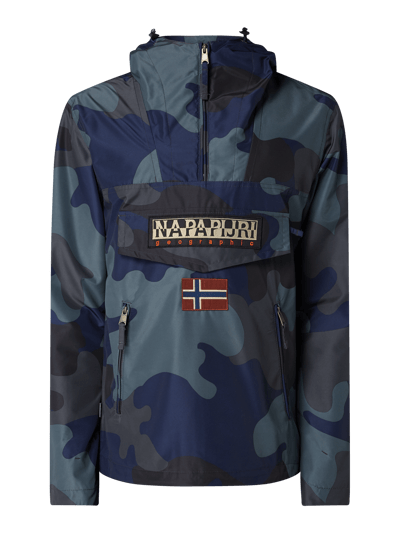 Napapijri Jack in comfortmodel, model 'Rainforest' - waterafstotend Marineblauw - 2